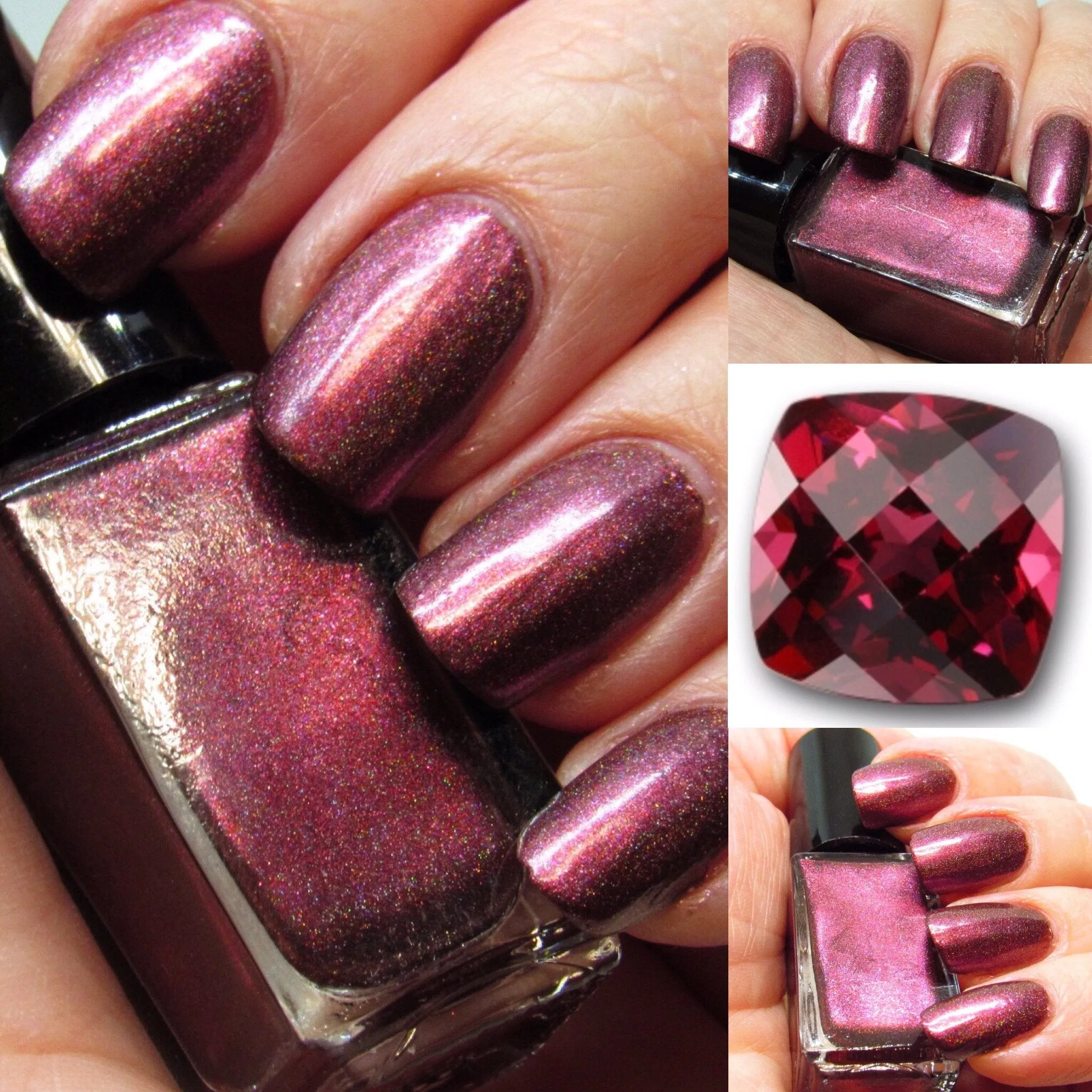 January Garnet Birthstone Indie Nail Polish