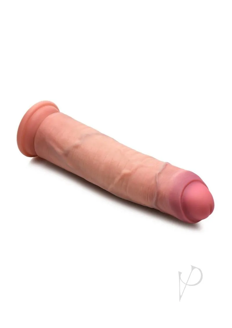 Jock Dual Dense Uncut Dildo 8.5 Tan