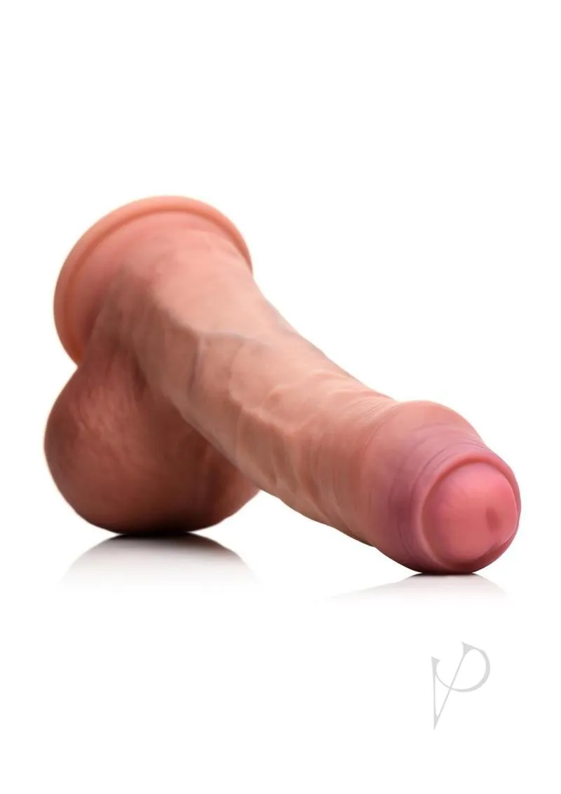 Jock Dual Dense Uncut Dildo 8.7 Tan