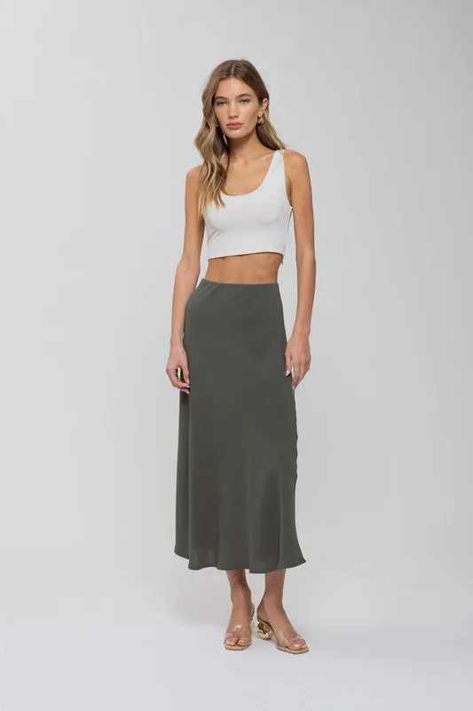 Lovely Day Midi Skirt - Multiple Colors