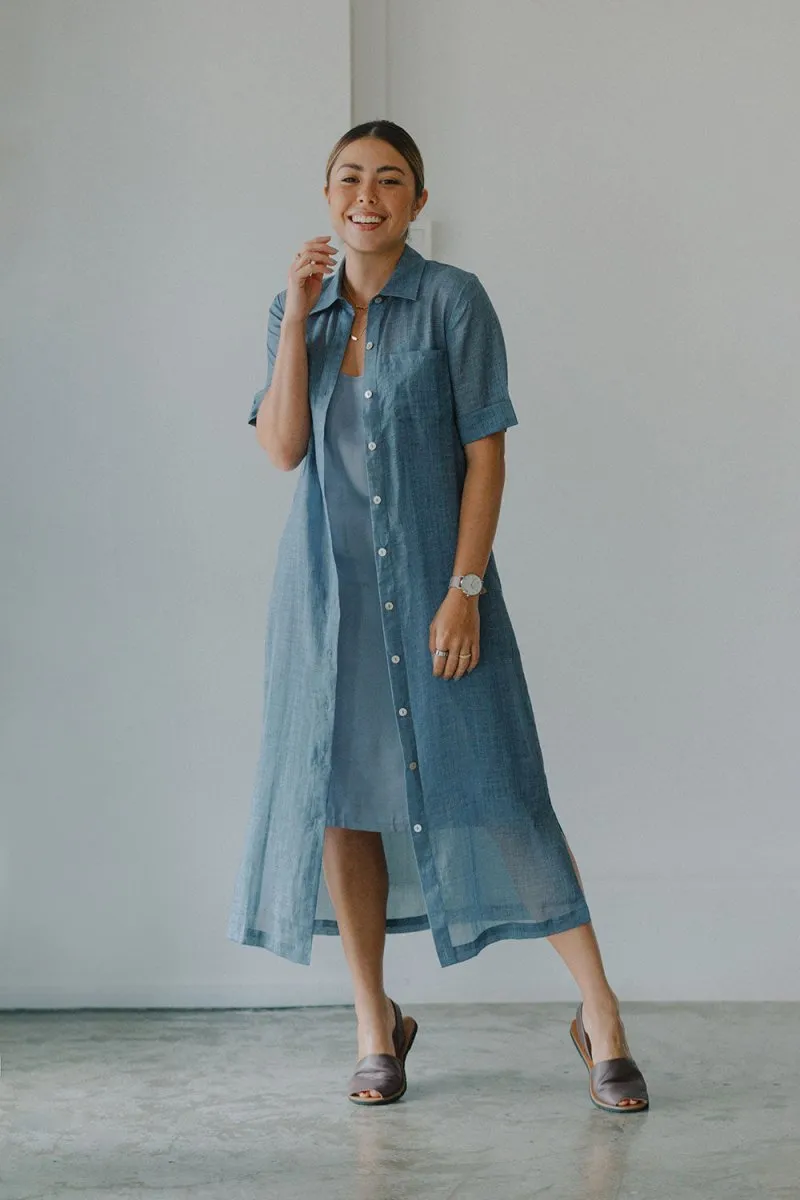 Lumen Shirt Dress