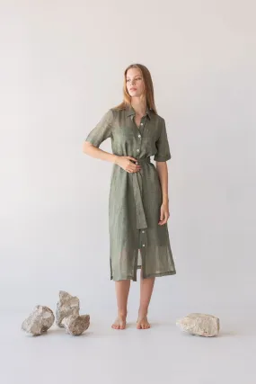 Lumen Shirt Dress