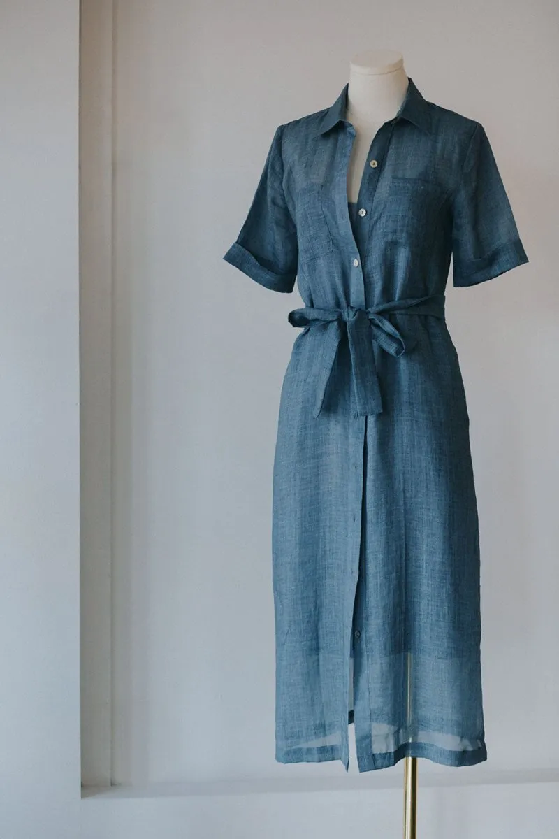 Lumen Shirt Dress