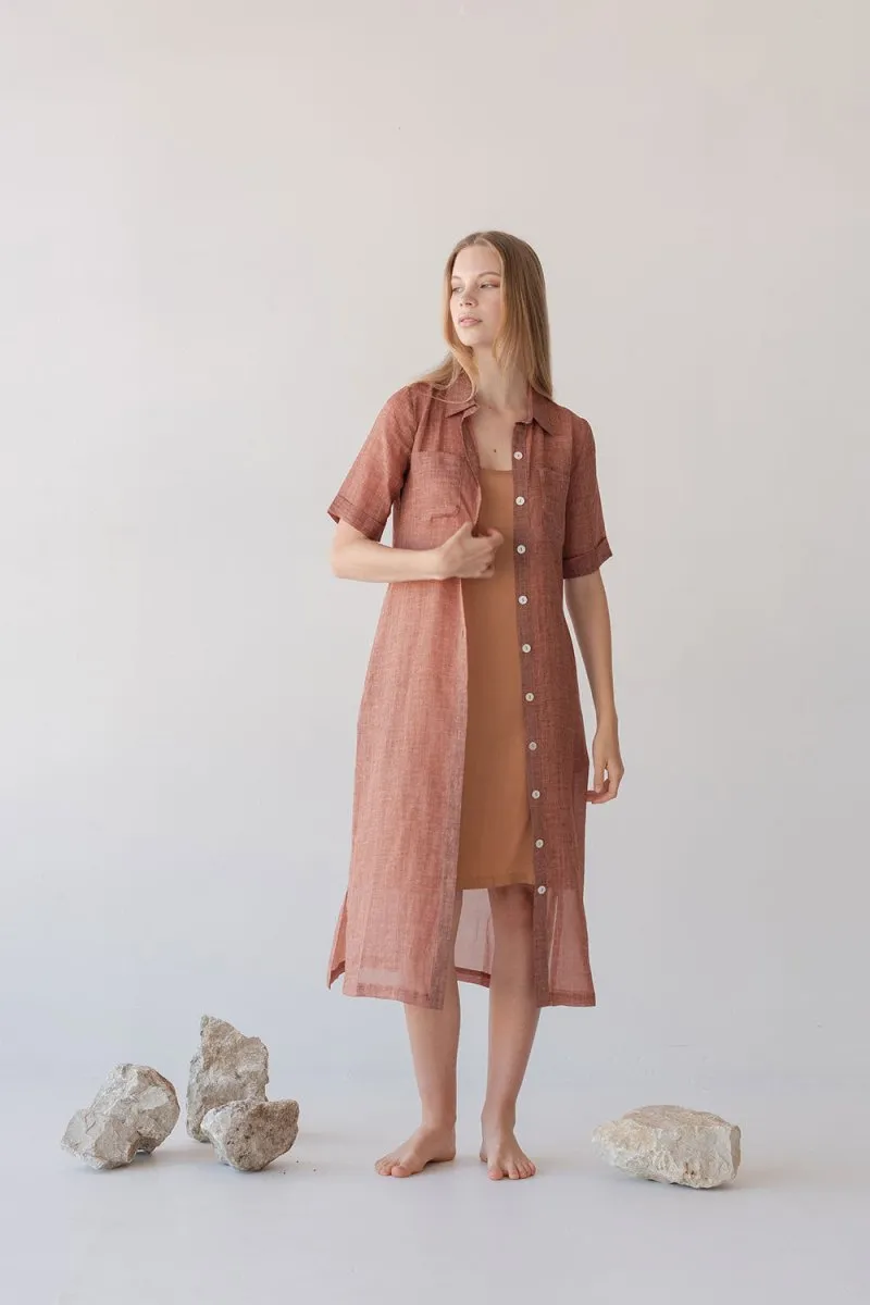 Lumen Shirt Dress