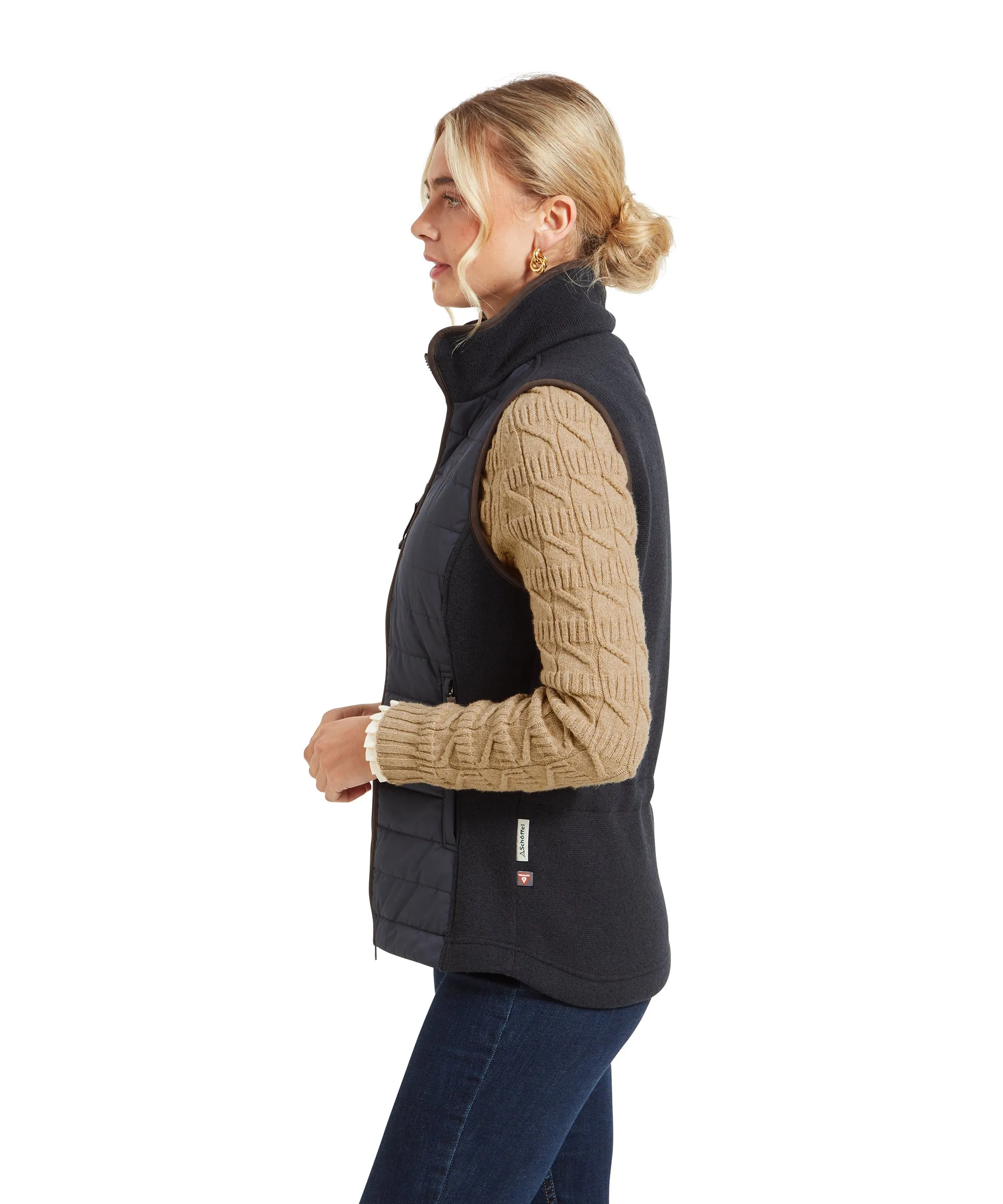 Lyndon Hybrid Gilet - Petrol Blue