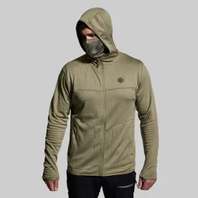 Men's Quiver Full Zip Hoodie (Sage Brush)