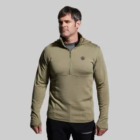 Men's Quiver Half Zip Hoodie (Sage Brush)