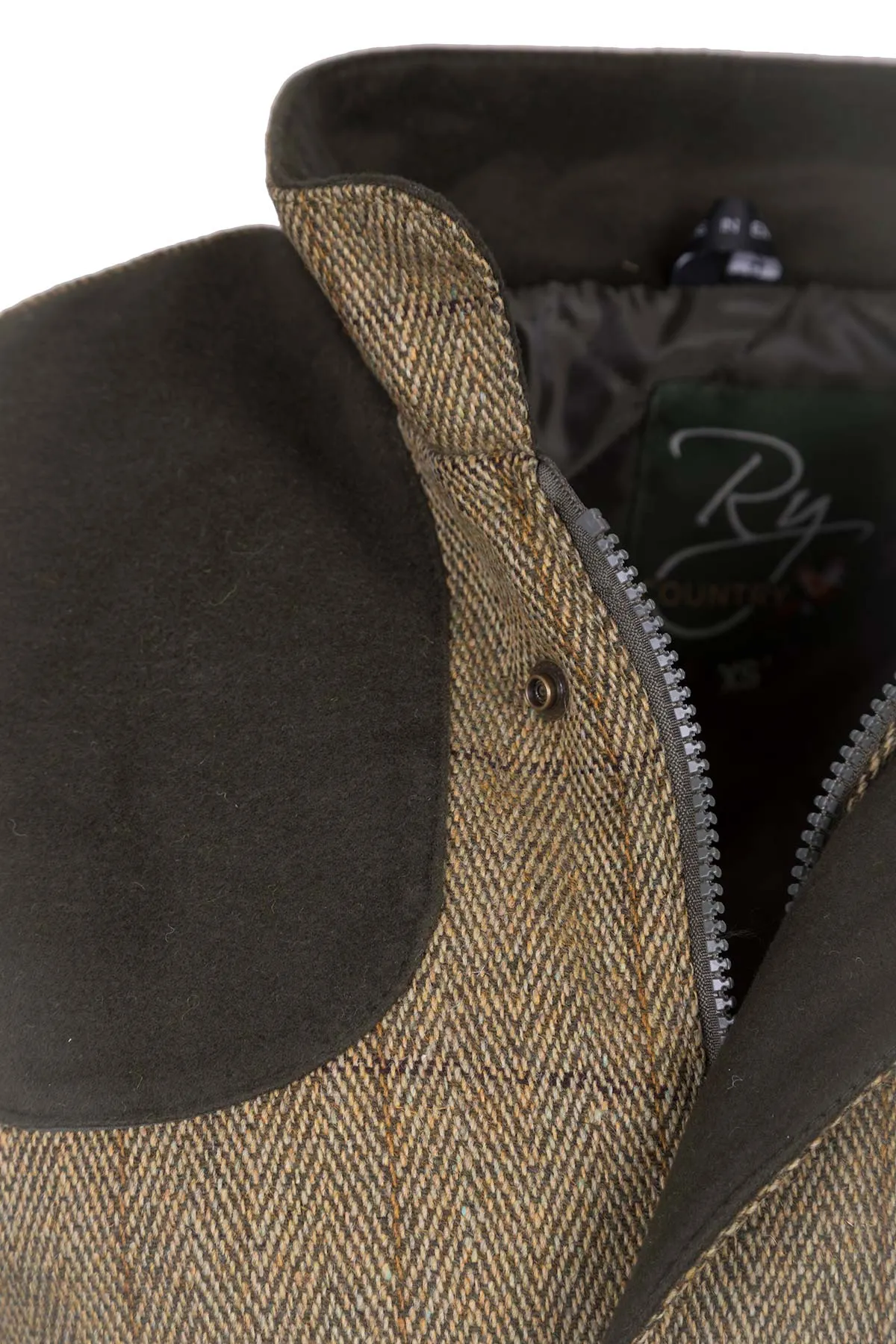 Men's Tweed Gilet - Wykeham