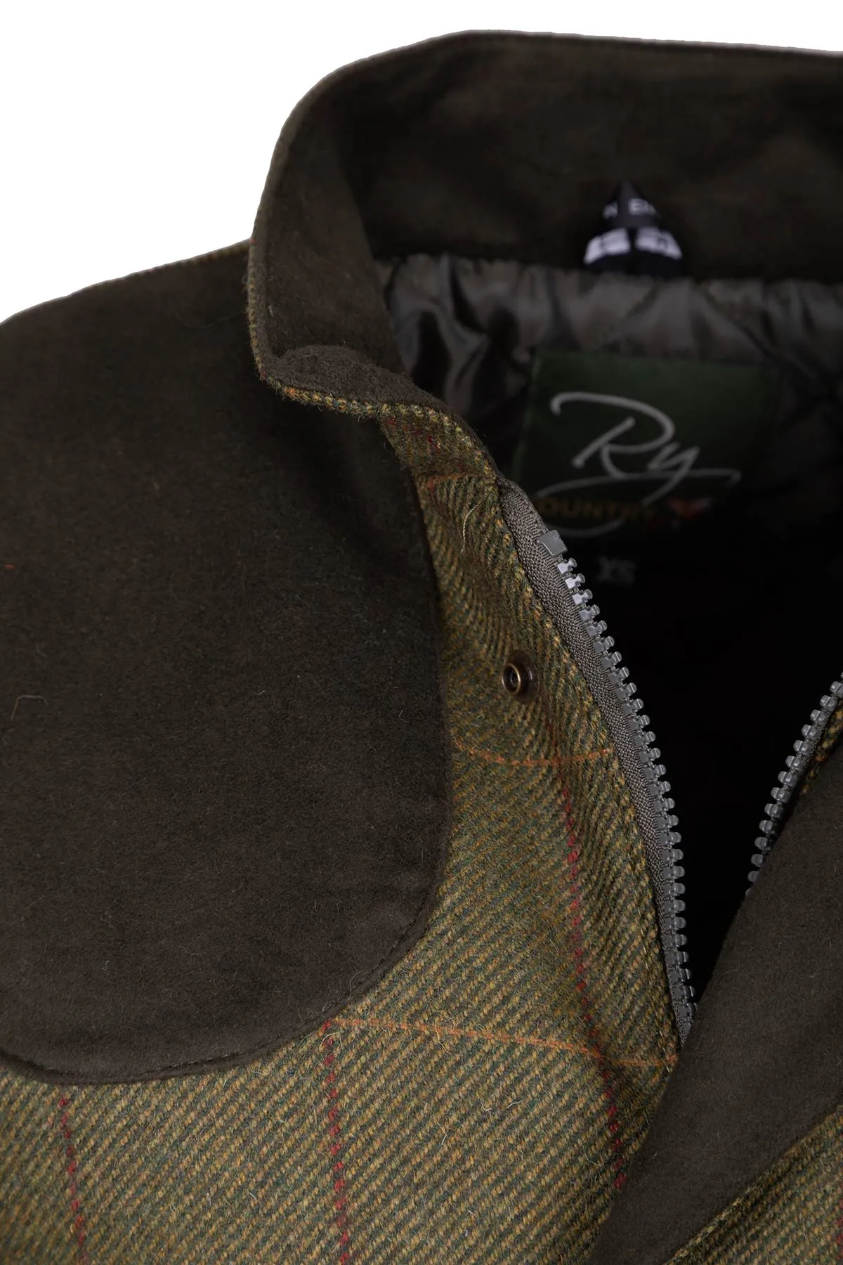 Men's Tweed Gilet - Wykeham