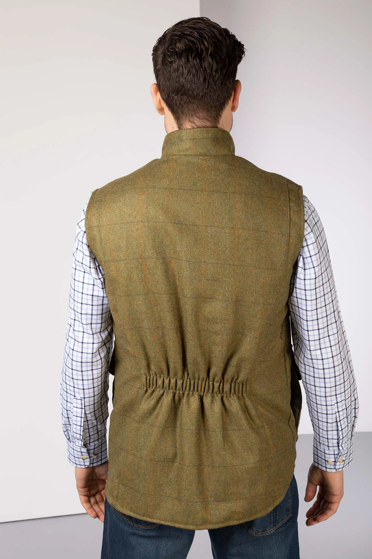 Men's Tweed Gilet - Wykeham