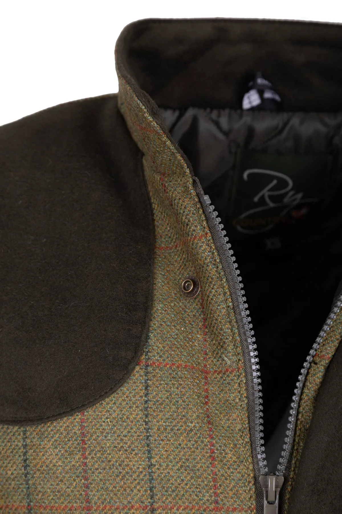 Men's Tweed Gilet - Wykeham