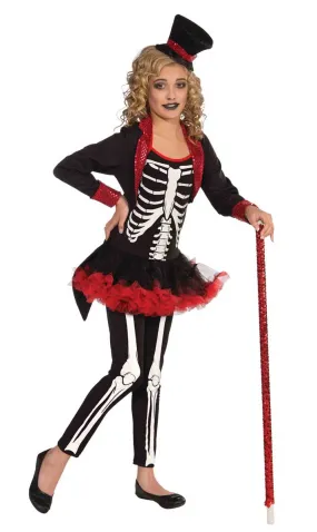 Miss Bone Jangles Girls Halloween Costume