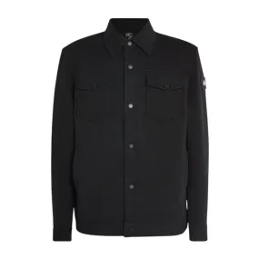 Moose Knuckles Black Woodland Trucker Overshirt