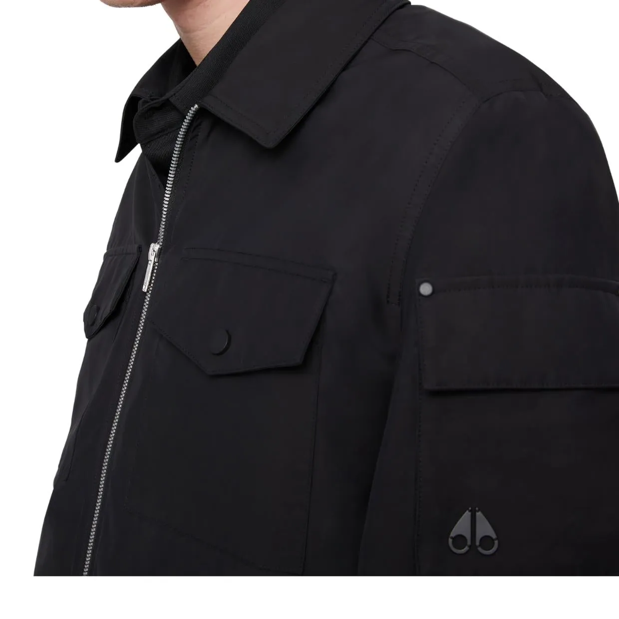 Moose Knuckles Charlesbourgh Black Jacket