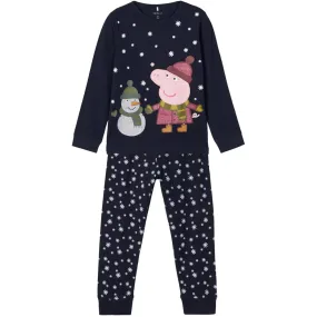 Name It Dark Sapphire Olla Peppa Pig Nightset