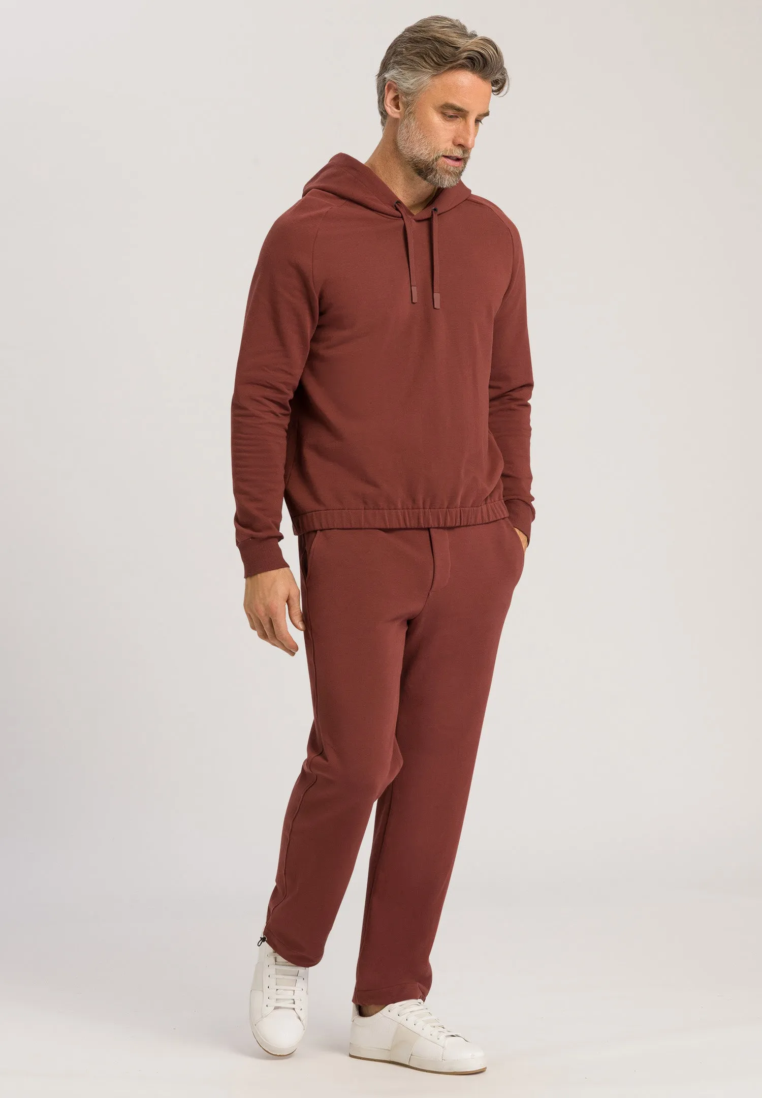 Natural Living Organic Cotton Hoodie | Red Umber 75943-2754