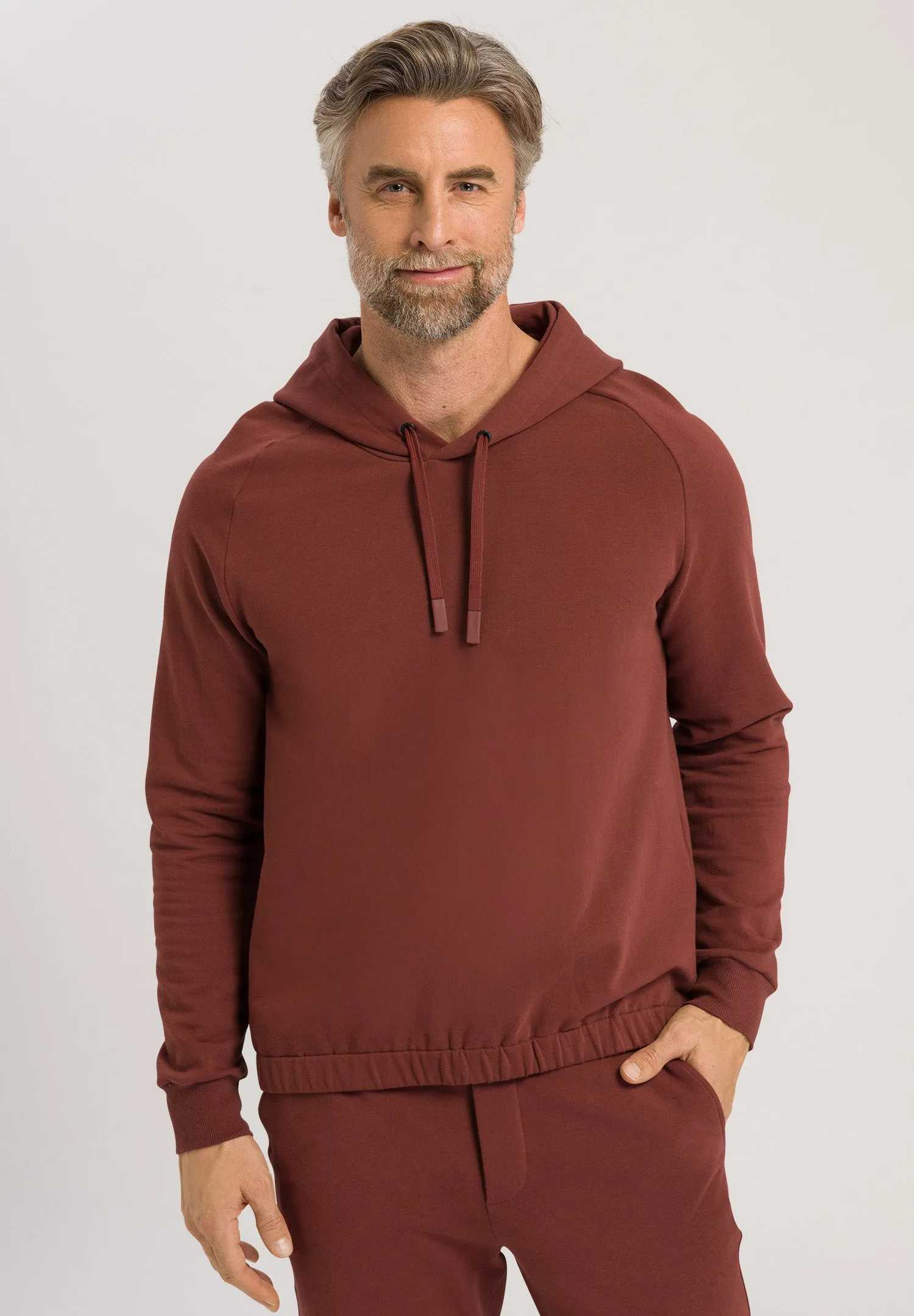 Natural Living Organic Cotton Hoodie | Red Umber 75943-2754