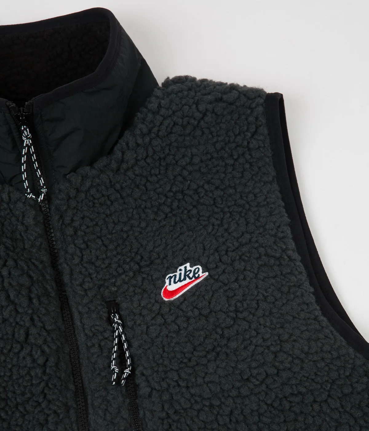 Nike Sherpa Fleece Gilet - Off Noir / Black