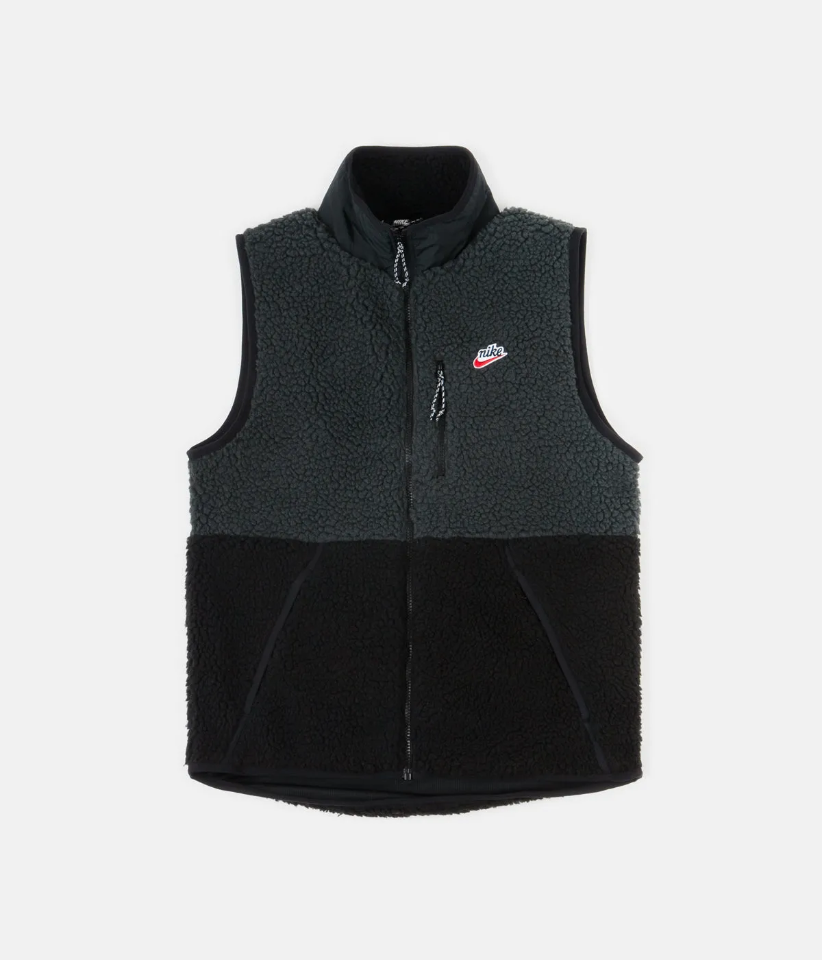 Nike Sherpa Fleece Gilet - Off Noir / Black