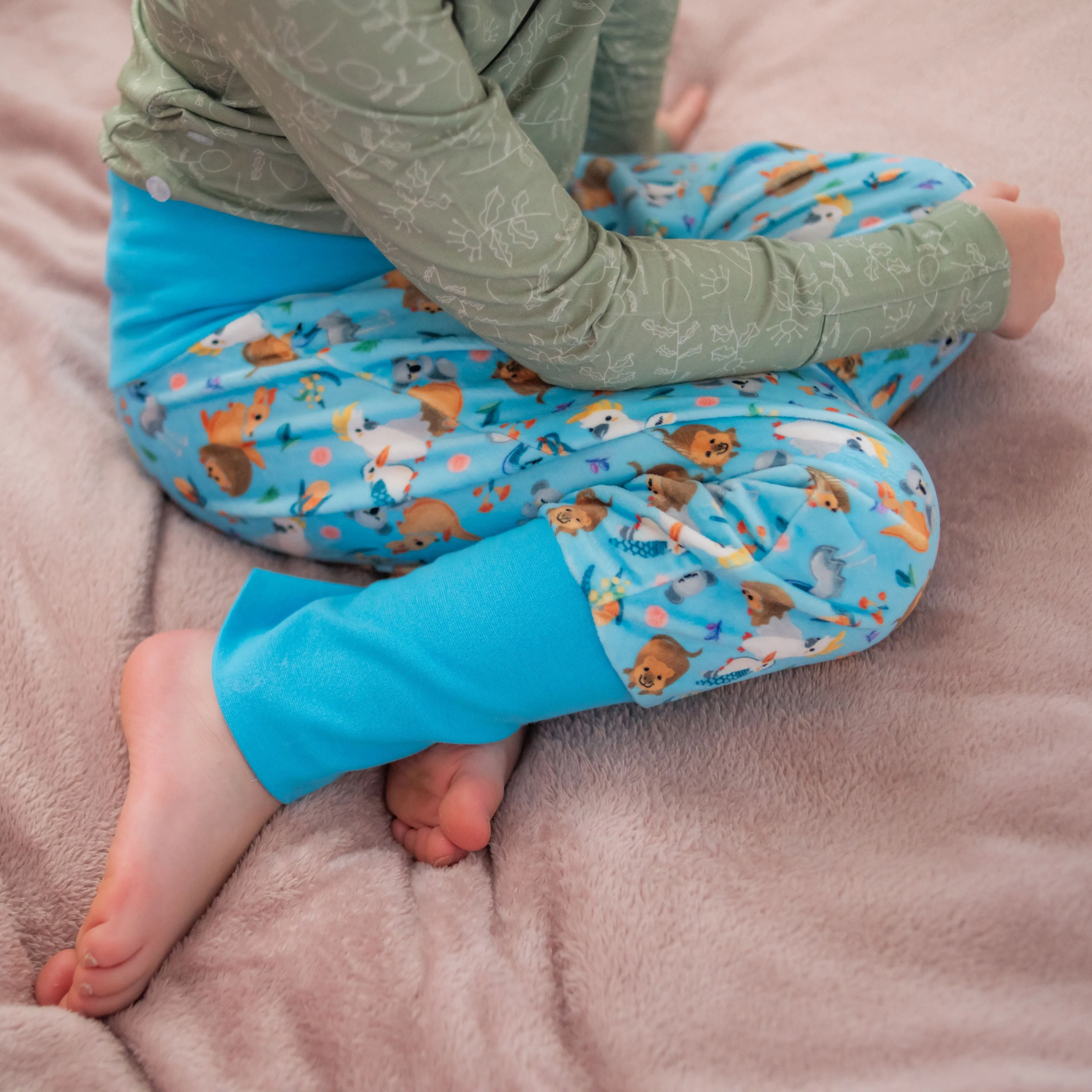 No-Leak Bedtime Pants | True Blue