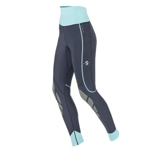 Open Box ScubaPro Women's 1.5mm Everflex Legging, Teal, Size: Large