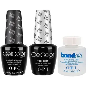 OPI GelColor Base & Top Coat   Bondaid pH Balancing