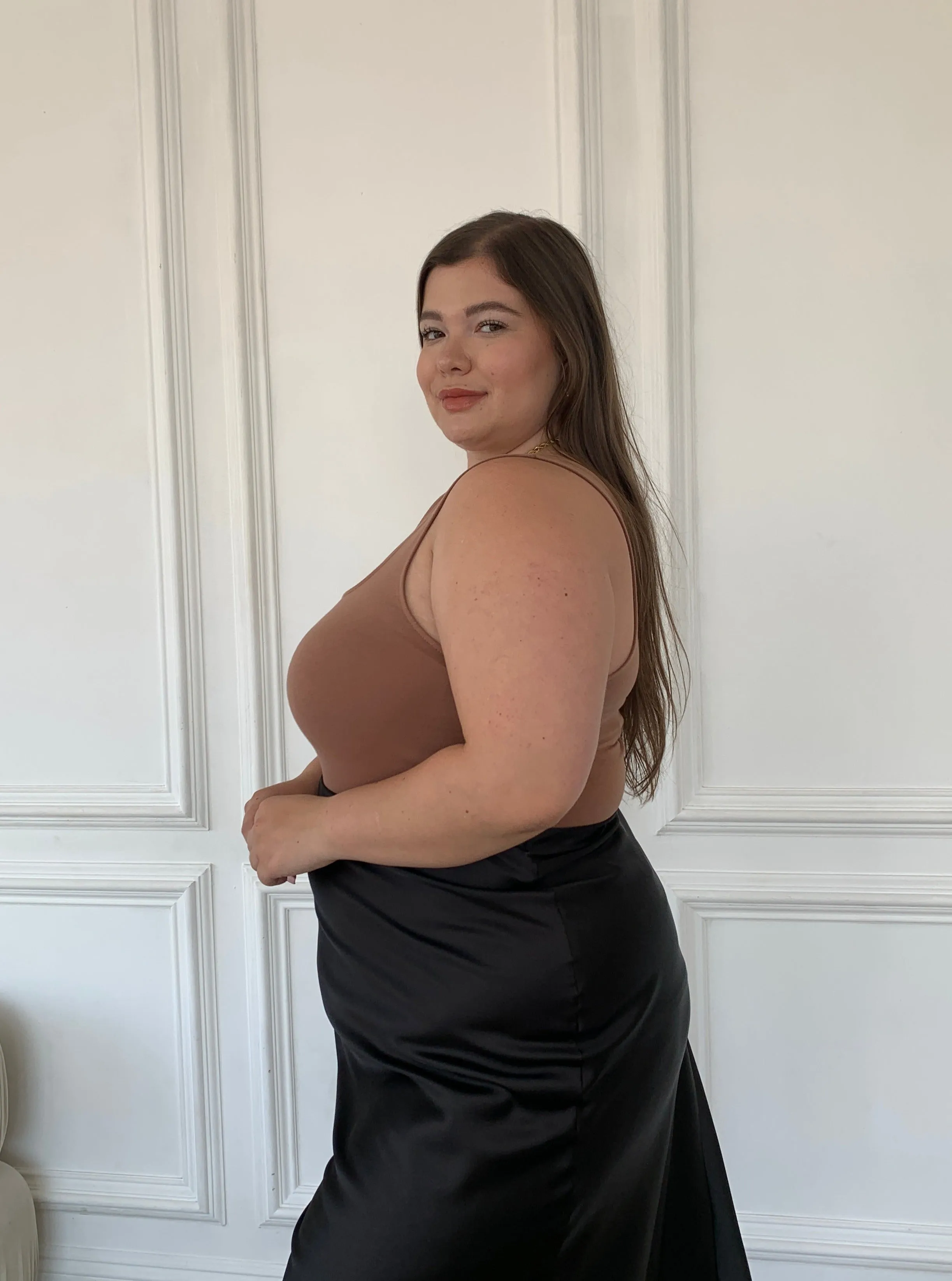 Plus Size Stretchy Tank Top