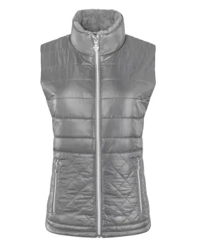 PURE GOLF Hemisphere Faux Fur Vest 411 Charcoal Grey