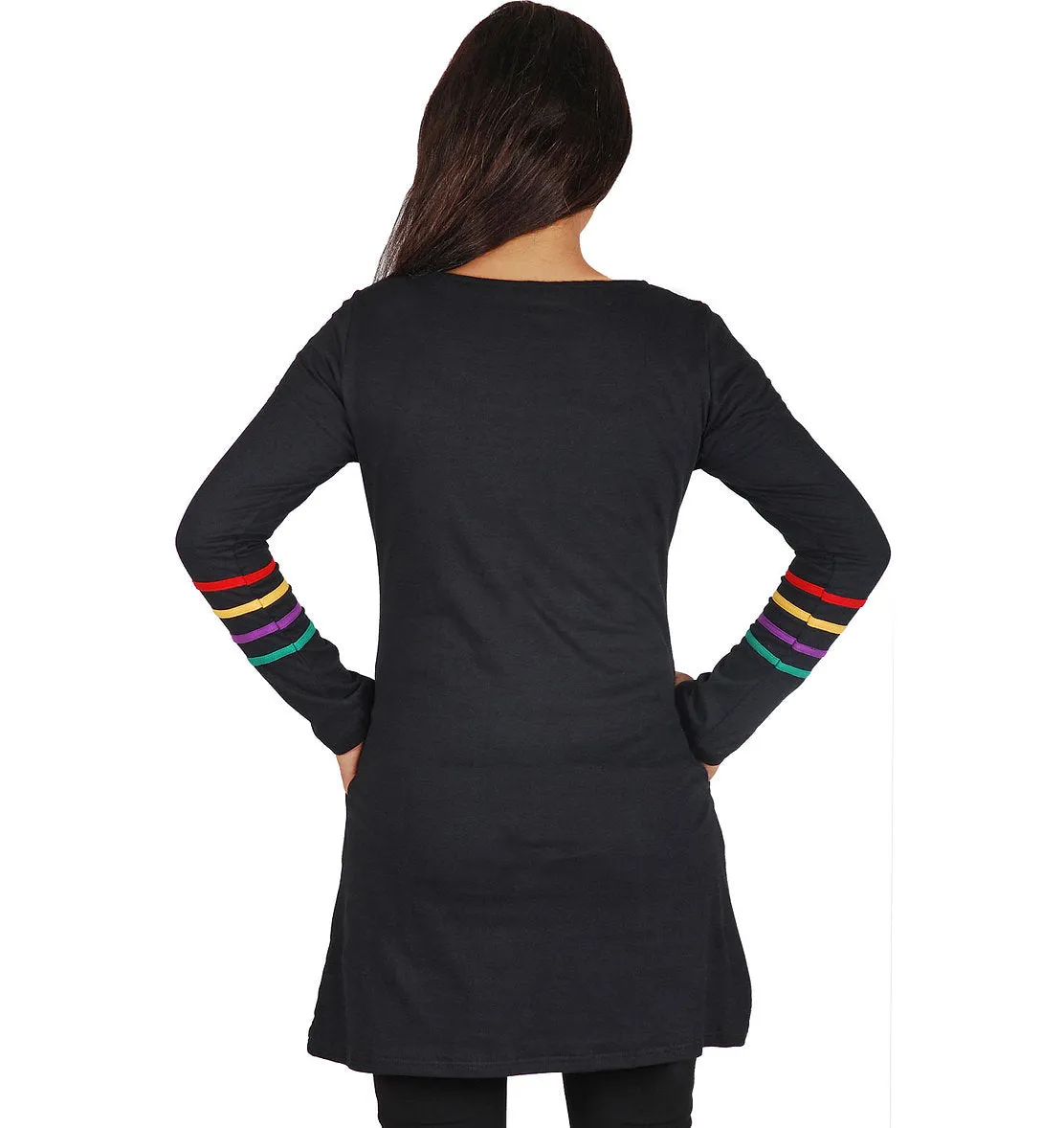 Rainbow Tunic w/Pockets