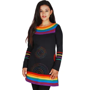 Rainbow Tunic w/Pockets