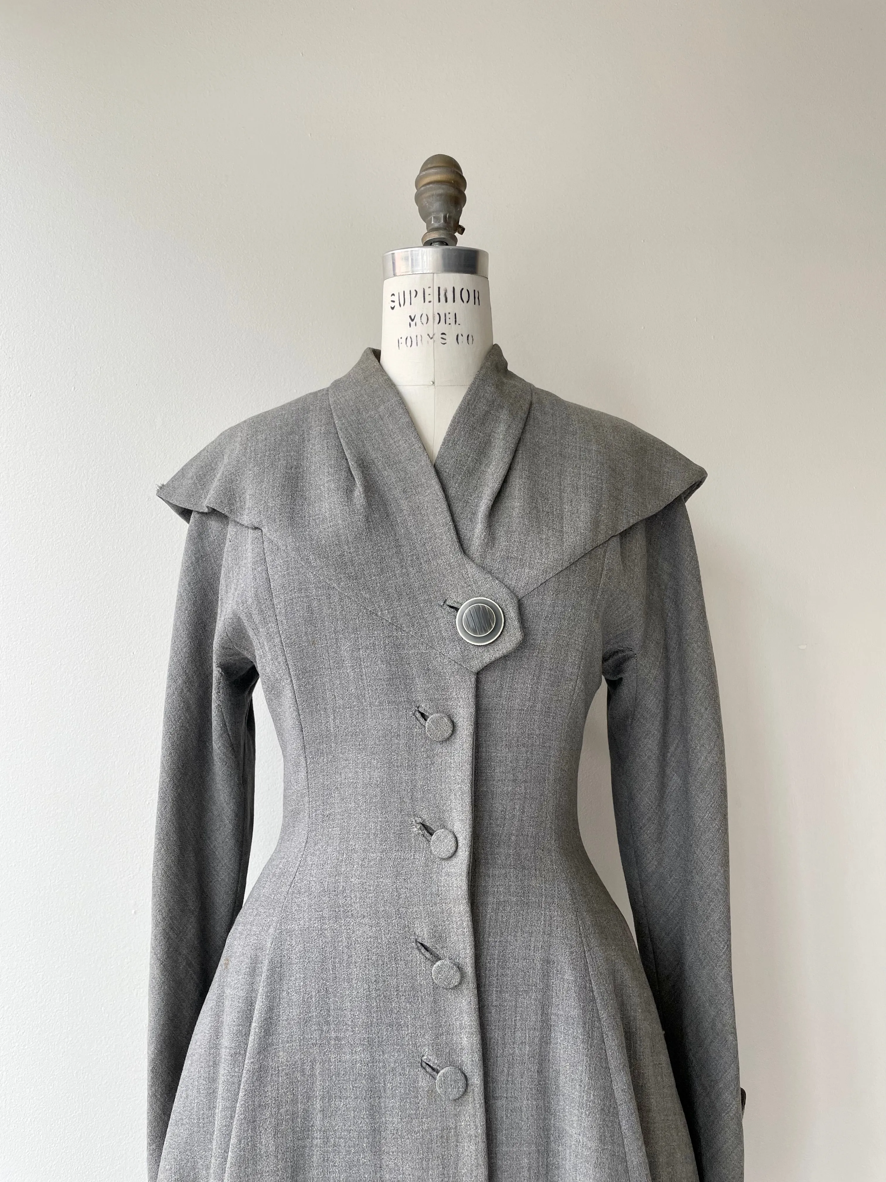 Regent Garbardine Coat | 1940s