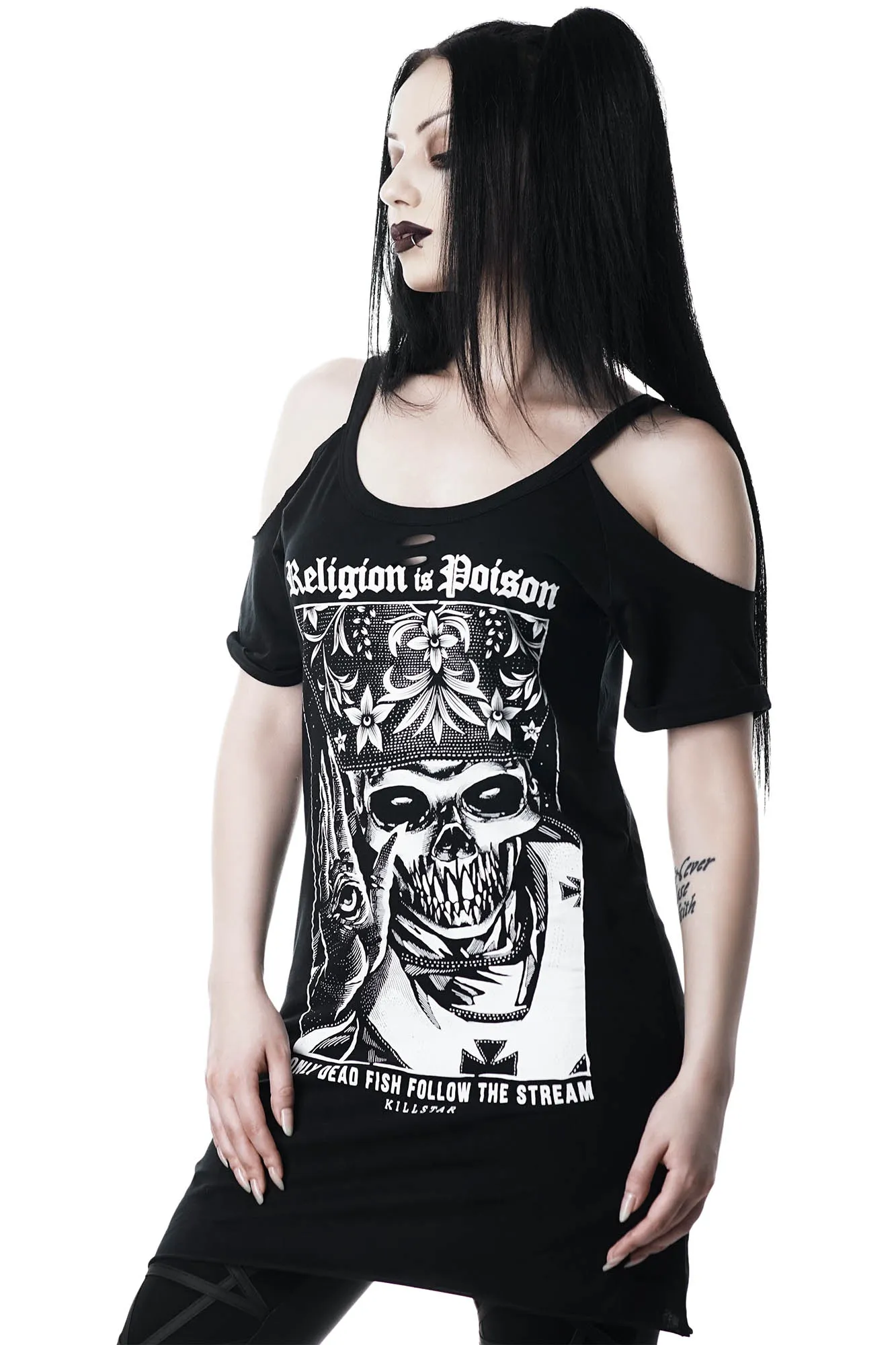 Religion Distress Top