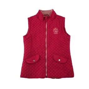 Requisite England gilet 11-12 years pink quilted lightly padded