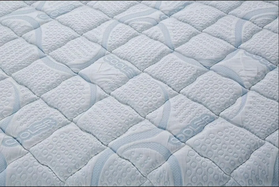 Restolex Silver Breeze 6"-Supportive Spring Pocket Mattress-Sky blue-75 X 66 X 6