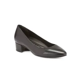 Ros Hommerson Heidi Ii Women Dress Pump In Black Leather