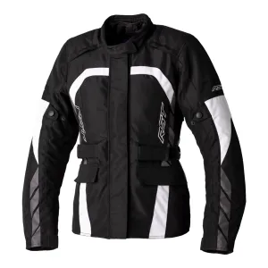 RST Alpha 5 CE Ladies Textile Jacket in Black/White