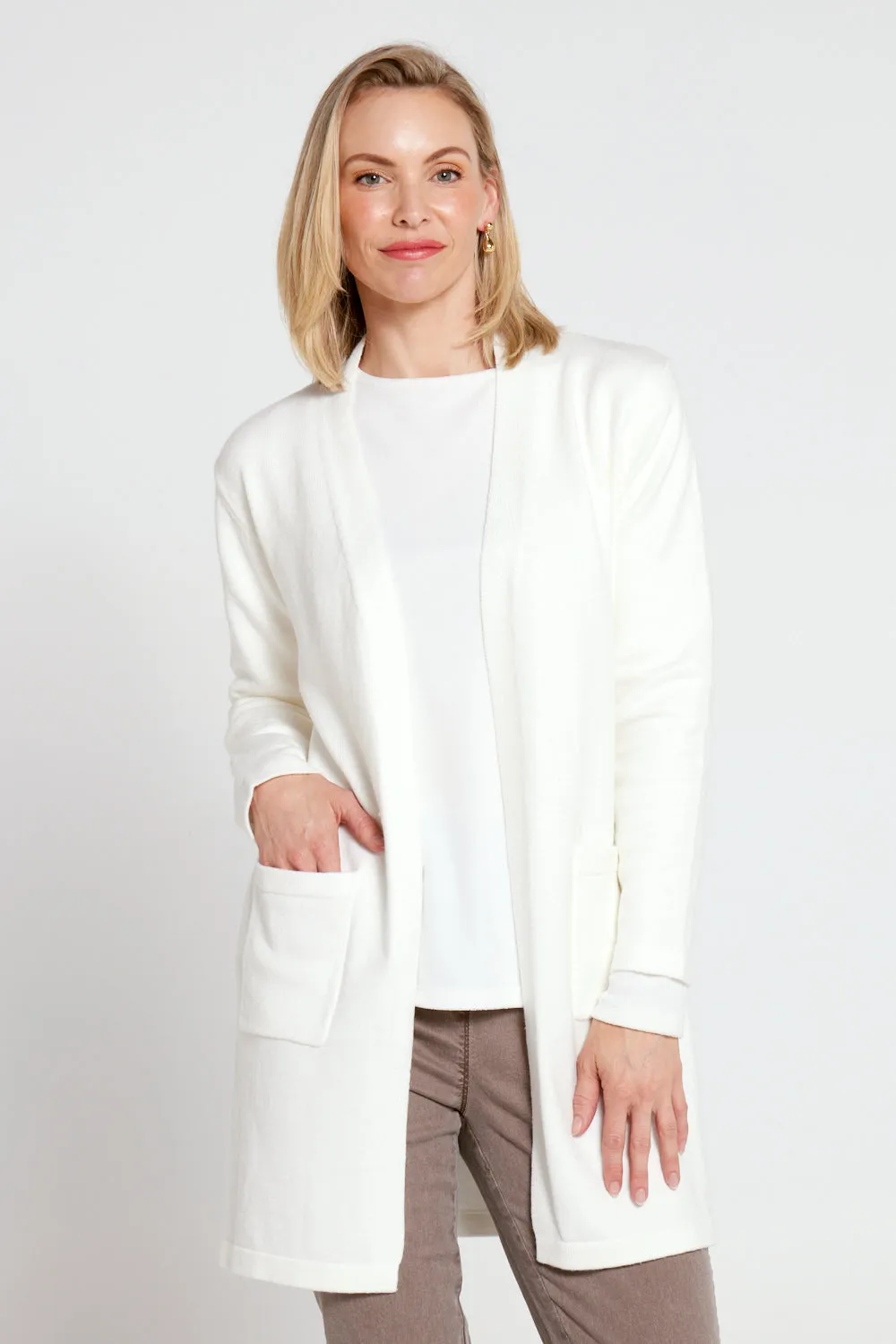 Salima Knit Cardigan - Ivory