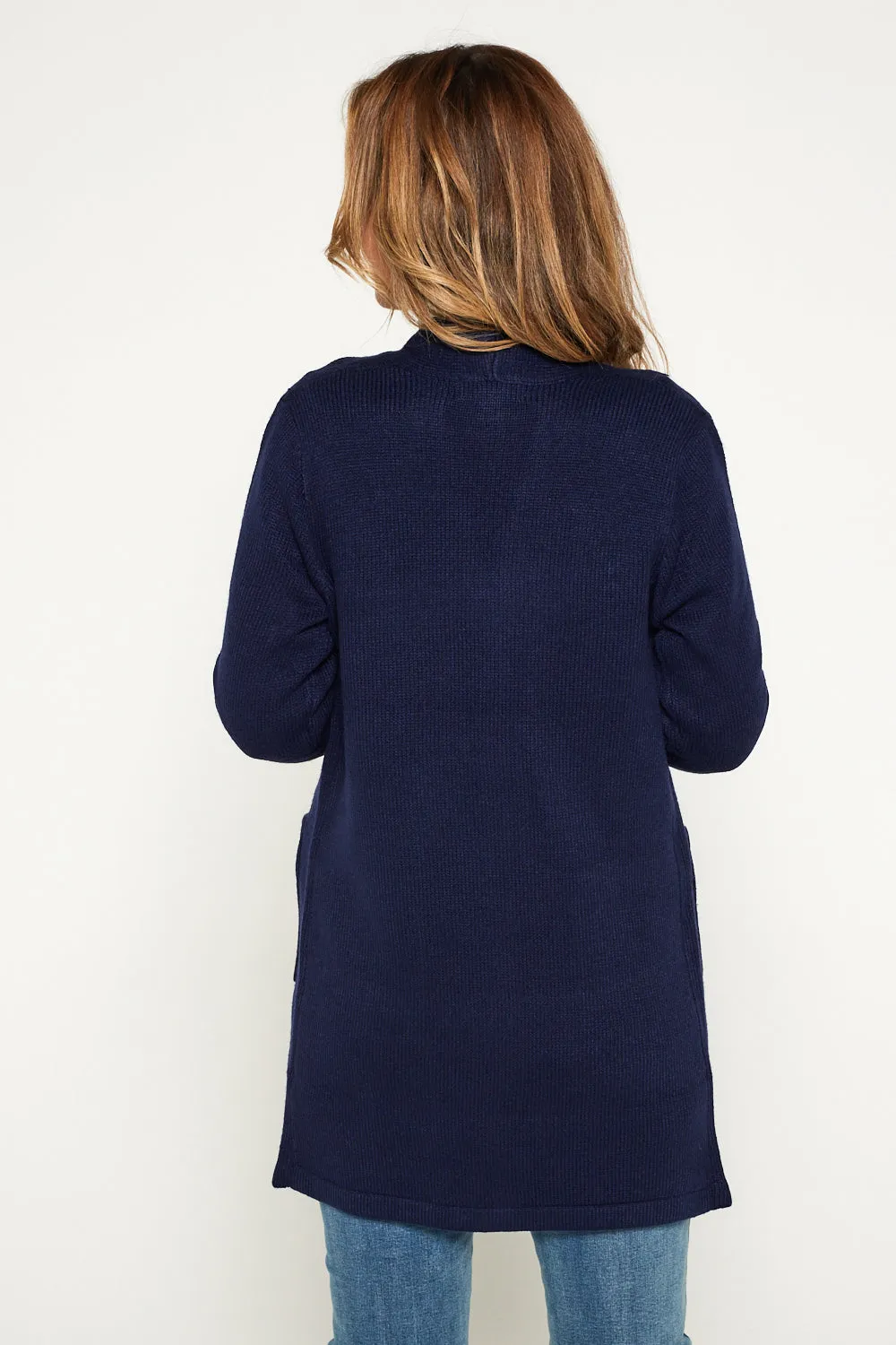 Salima Knit Cardigan - Navy