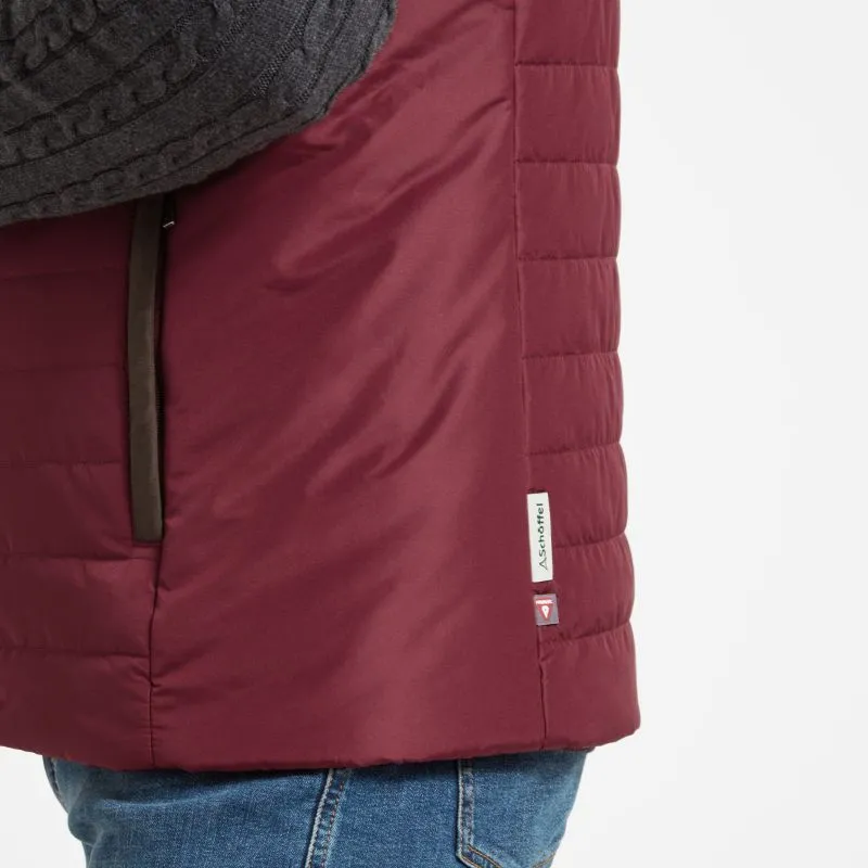 Schoffel Brora Mens Primaloft Gilet - Bordeaux