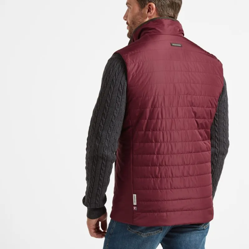 Schoffel Brora Mens Primaloft Gilet - Bordeaux