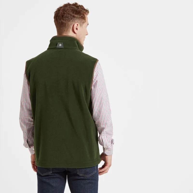 Schoffel Oakham Fleece Gilet - Forest