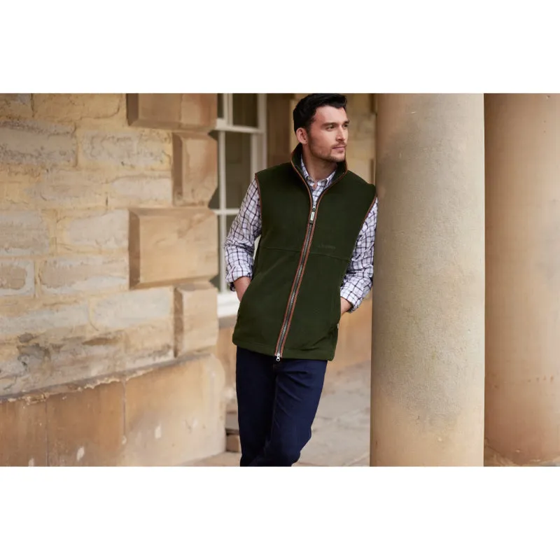 Schoffel Oakham Fleece Gilet - Forest