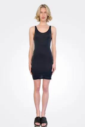 Slip Tank Dress - Black