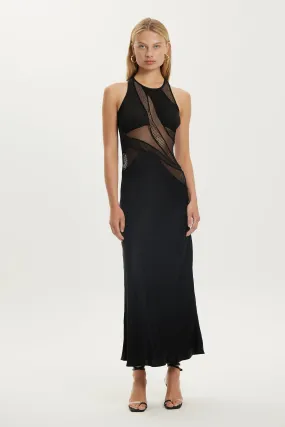 Third Form Crystal Clear Tank Maxi Dress - Black