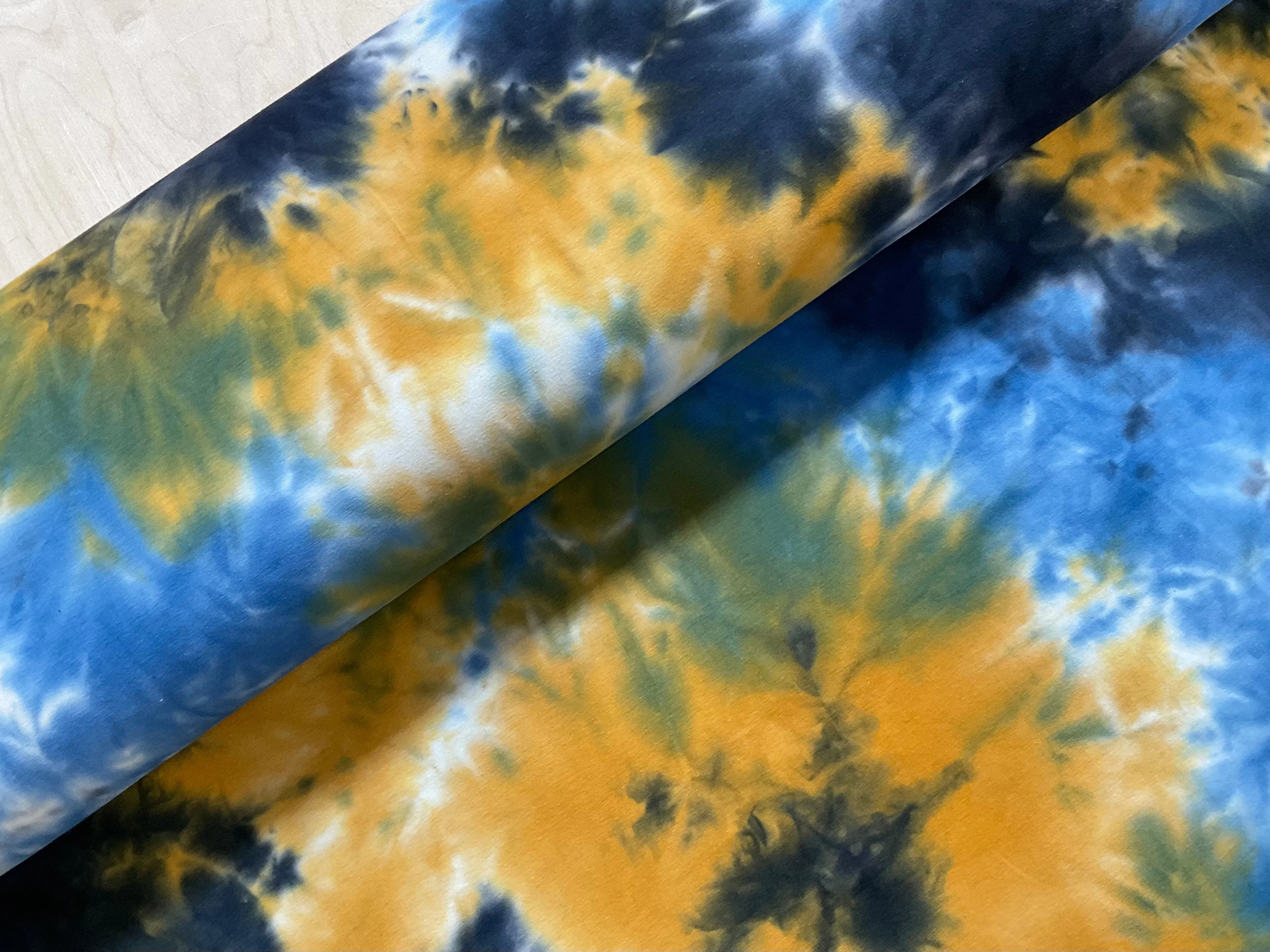 Tie dye Cotton Jersey Fabric