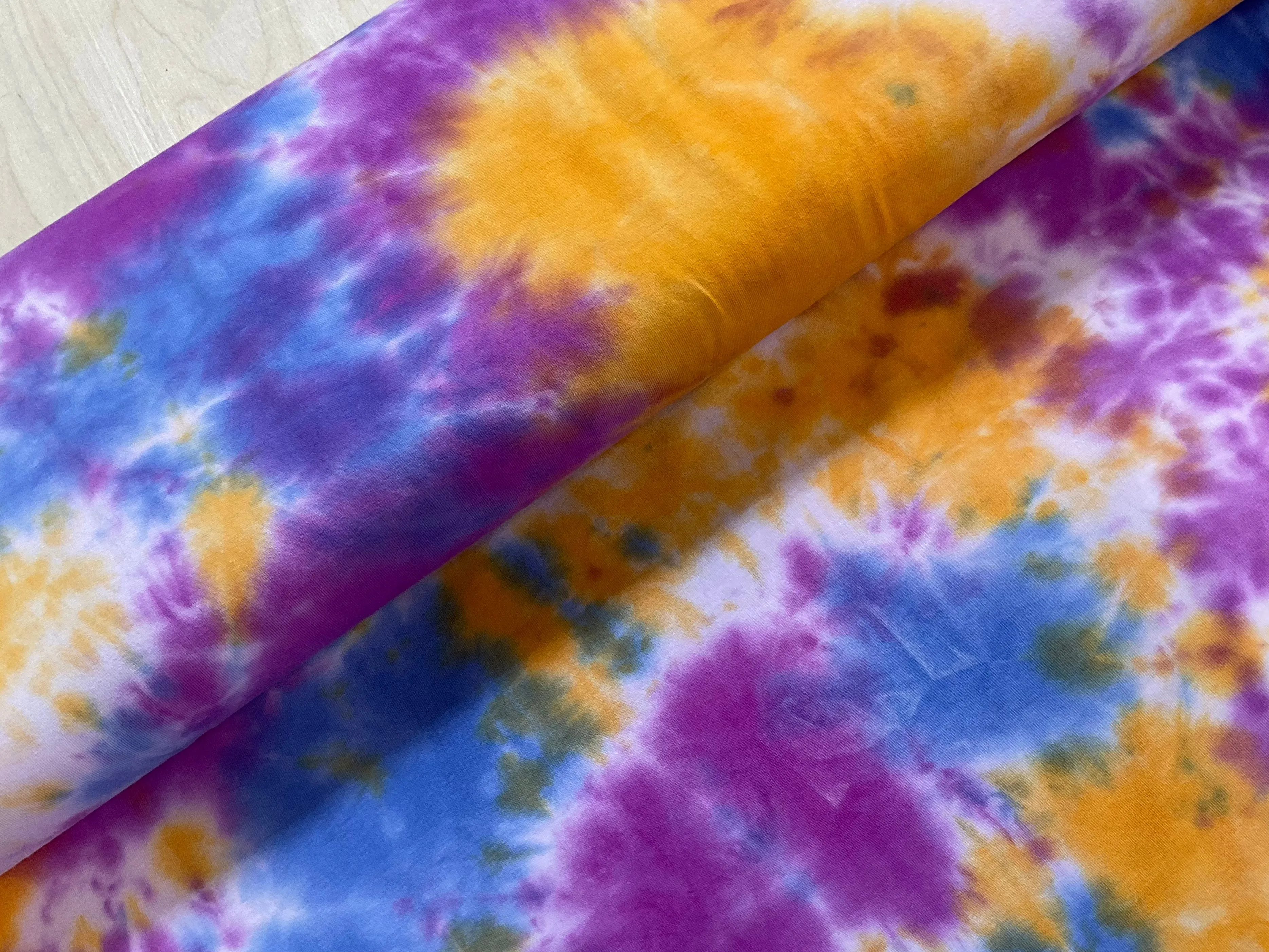 Tie dye Cotton Jersey Fabric