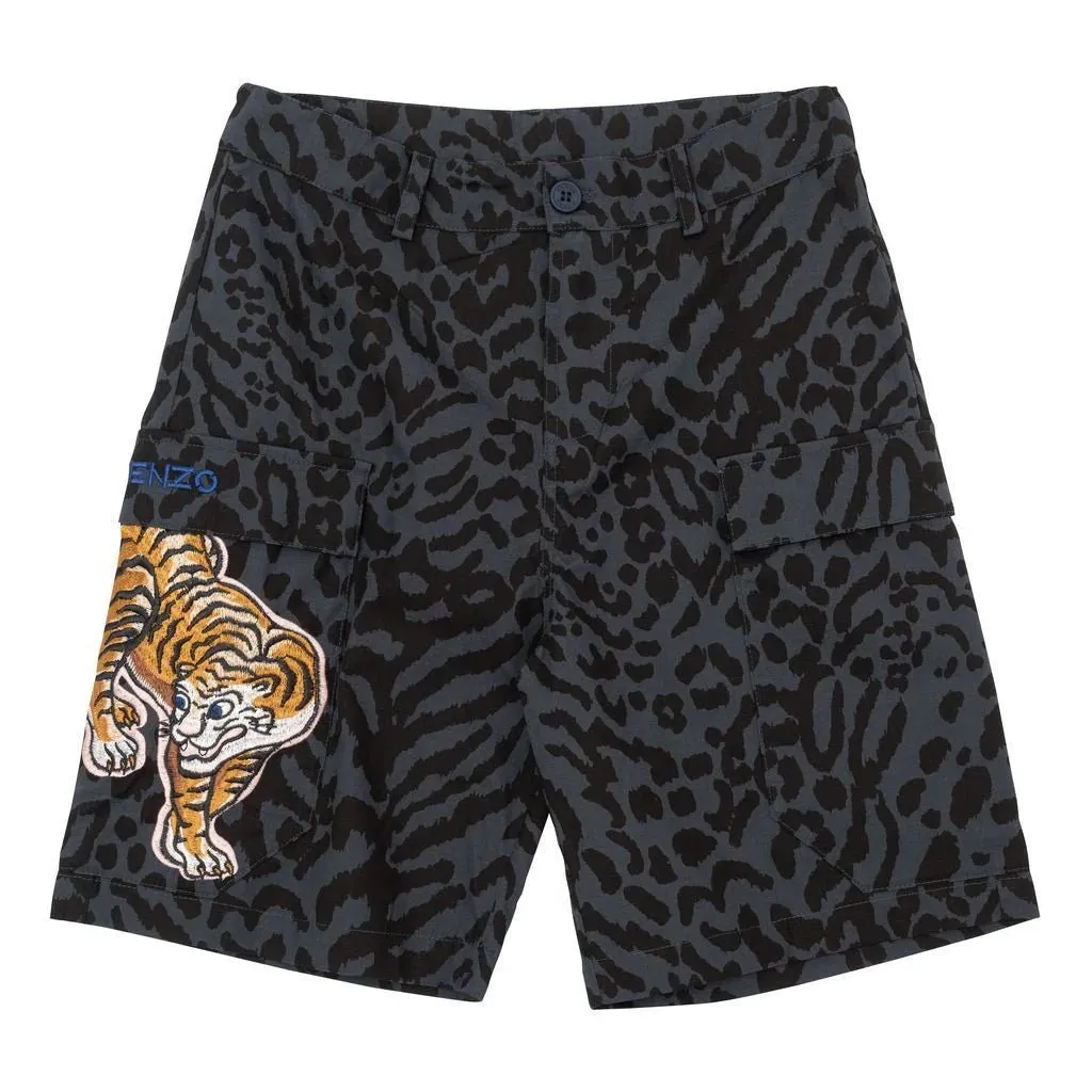 Tiger Print Short