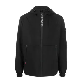 Tommy Hilfiger TH Protect Black Hooded Jacket