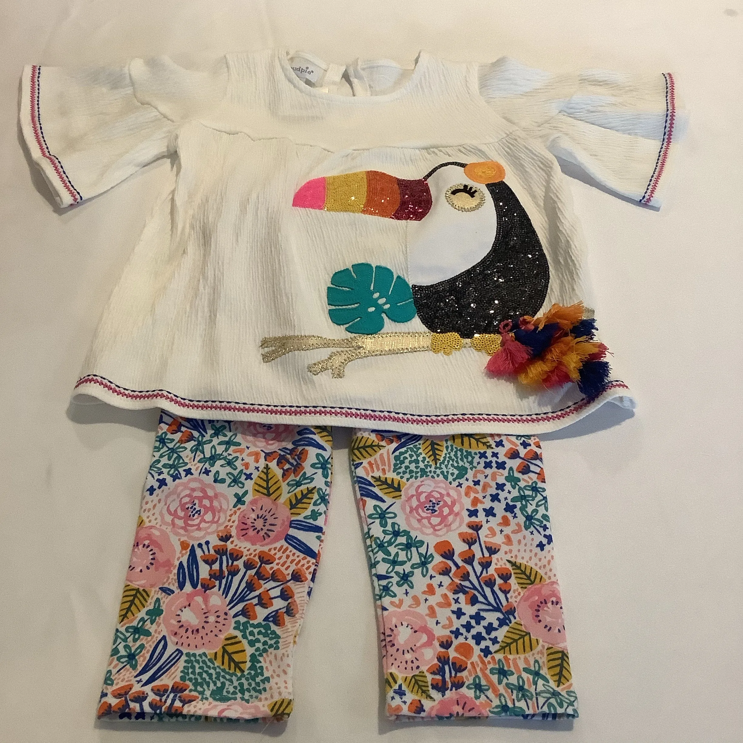 Toucan Capri Set | Mud Pie