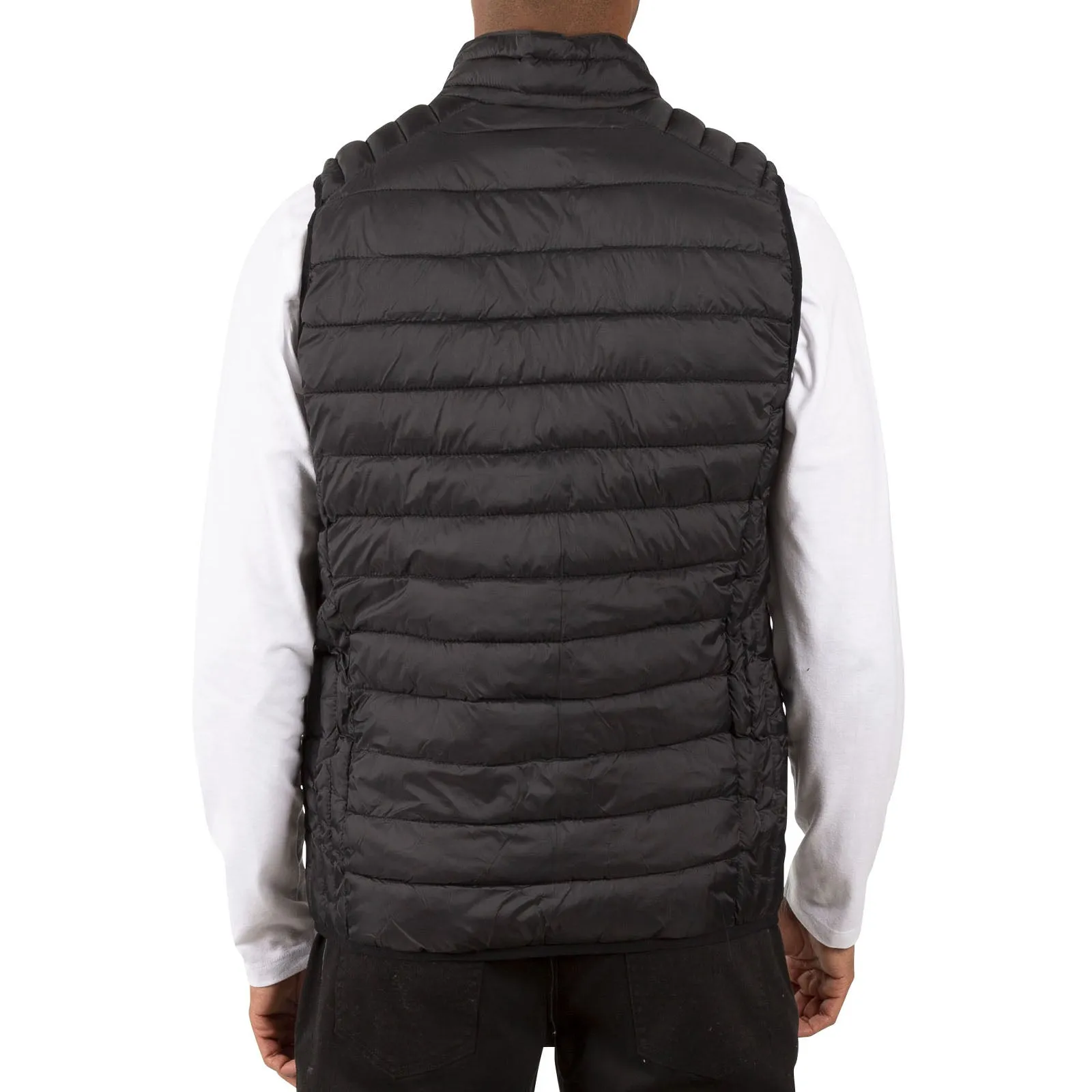 Trespass Mens Gallenton Padded Packaway Gilet - Black